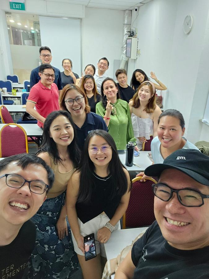 Marc's group selfie at a Master Implementers gathering.