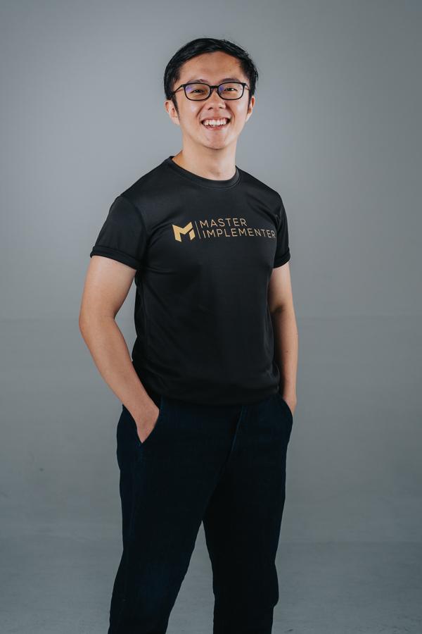 Marc in an MI tee.